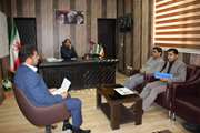مدیر کل دامپزشکی جنوب کزمان با فرماندار رودبار دیدار کرد 